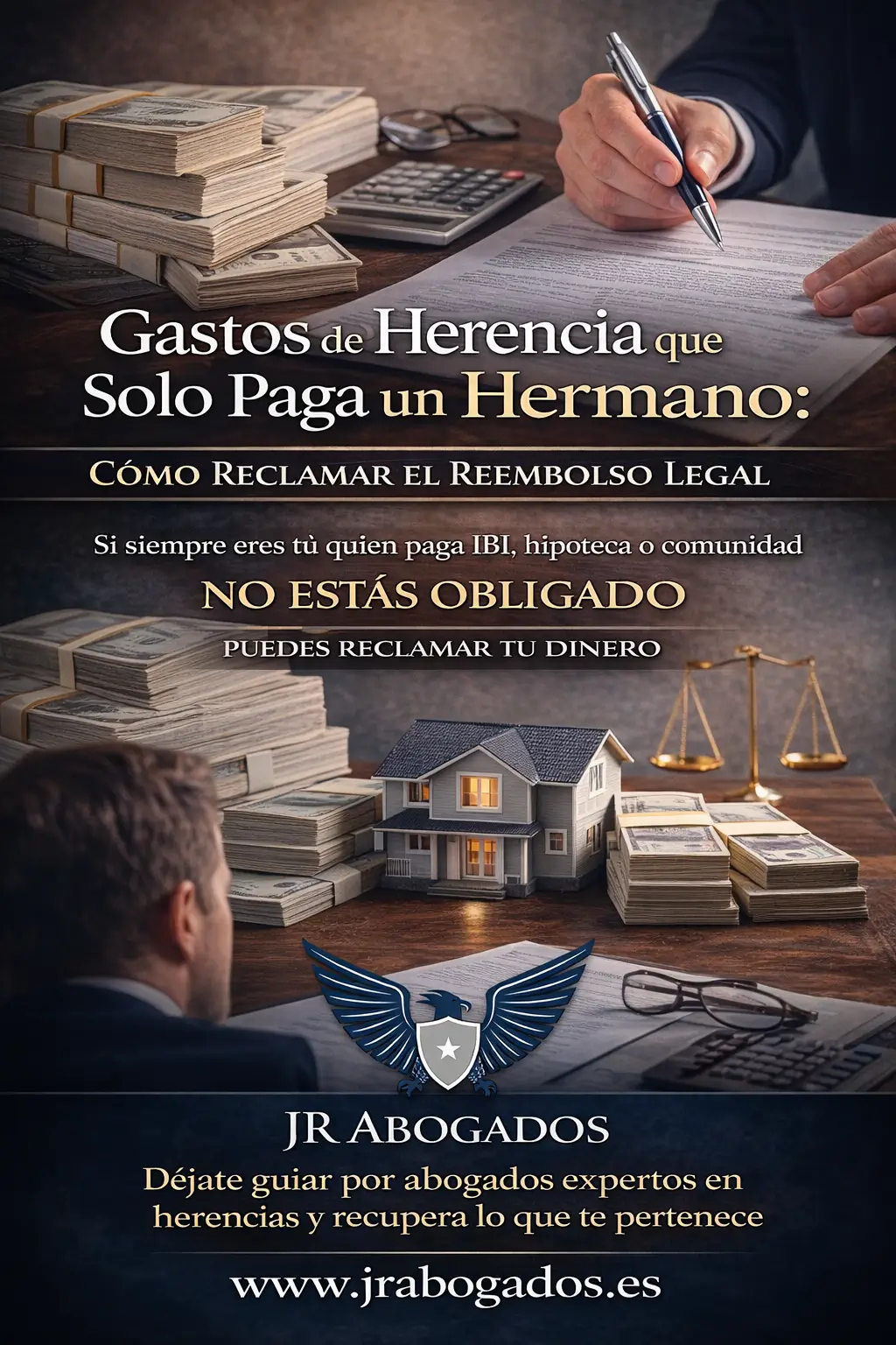 Gastos de herencia que solo paga un hermano: Cómo reclamar el reembolso legal