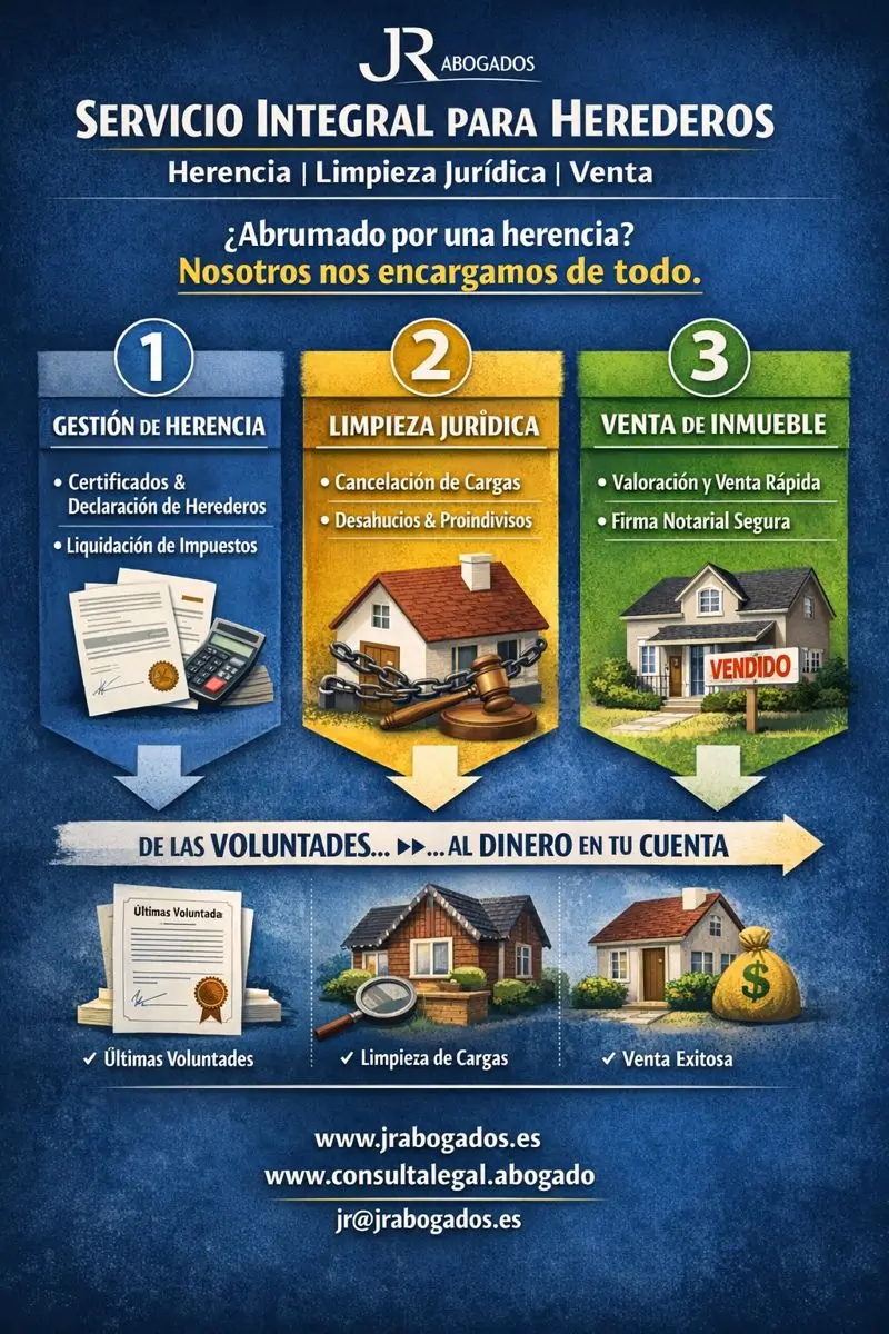 Servicio Integral Para Herederos: Herencia, Limpieza Jurídica Y Venta